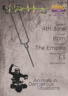 Animals in Dangerous Situations Poster